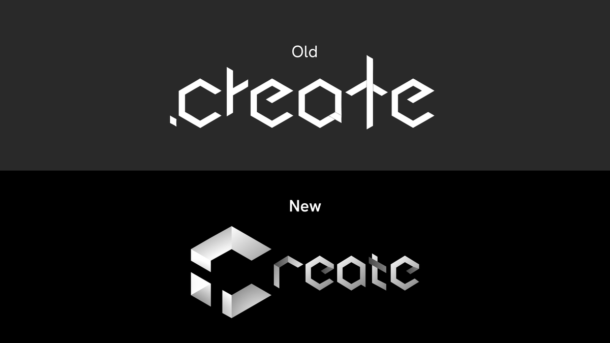 🎨 Logo + type refresh for <a href="/createRblx/">.create</a> (developers of @UntitledTagGame!)

this one was super fun to make! i don't normally do this style, but I'm very happy with the result!