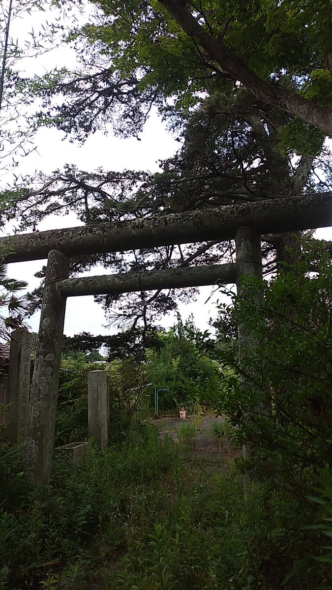 Itam74's tweet photo. 廃墟になってしまった寺 https://t.co/nbPjSmIs34