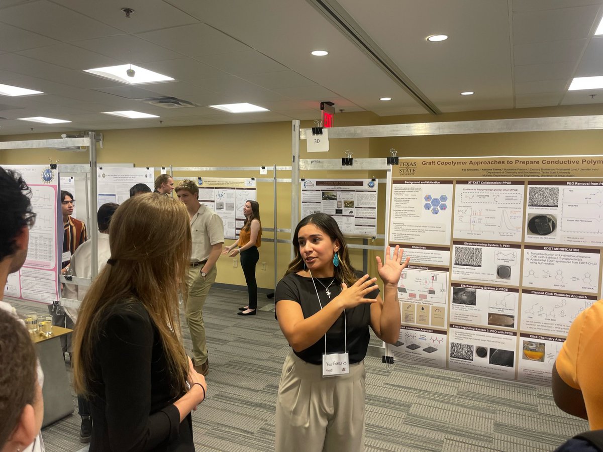 evyg333's tweet photo. Proud momma moment at today’s Texas State’s Research, Inquiry and Creative Expression Showcase.@Ysaa_Gonzales https://t.co/SucZPPMtqU