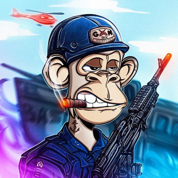 ButchTripps's tweet photo. I gave away a Naked BASC a while back.
Here's what is possible w Naked 👀
@BoredApeSolClub 
Meet BASC (USCG😉) GM "Gunny" 🫡
My new Custom 1-1 🤩
By @batzyyyyyy our incredible artist
Another first, Thanks Team ☕️ https://t.co/hoVEjquT62