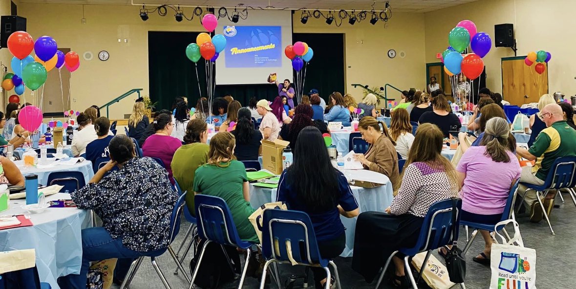 dj090599's tweet photo. Amazing day 1 welcoming back our staff! Definitely “Soaring to New Heights”this year! https://t.co/tSd3ycZc6X