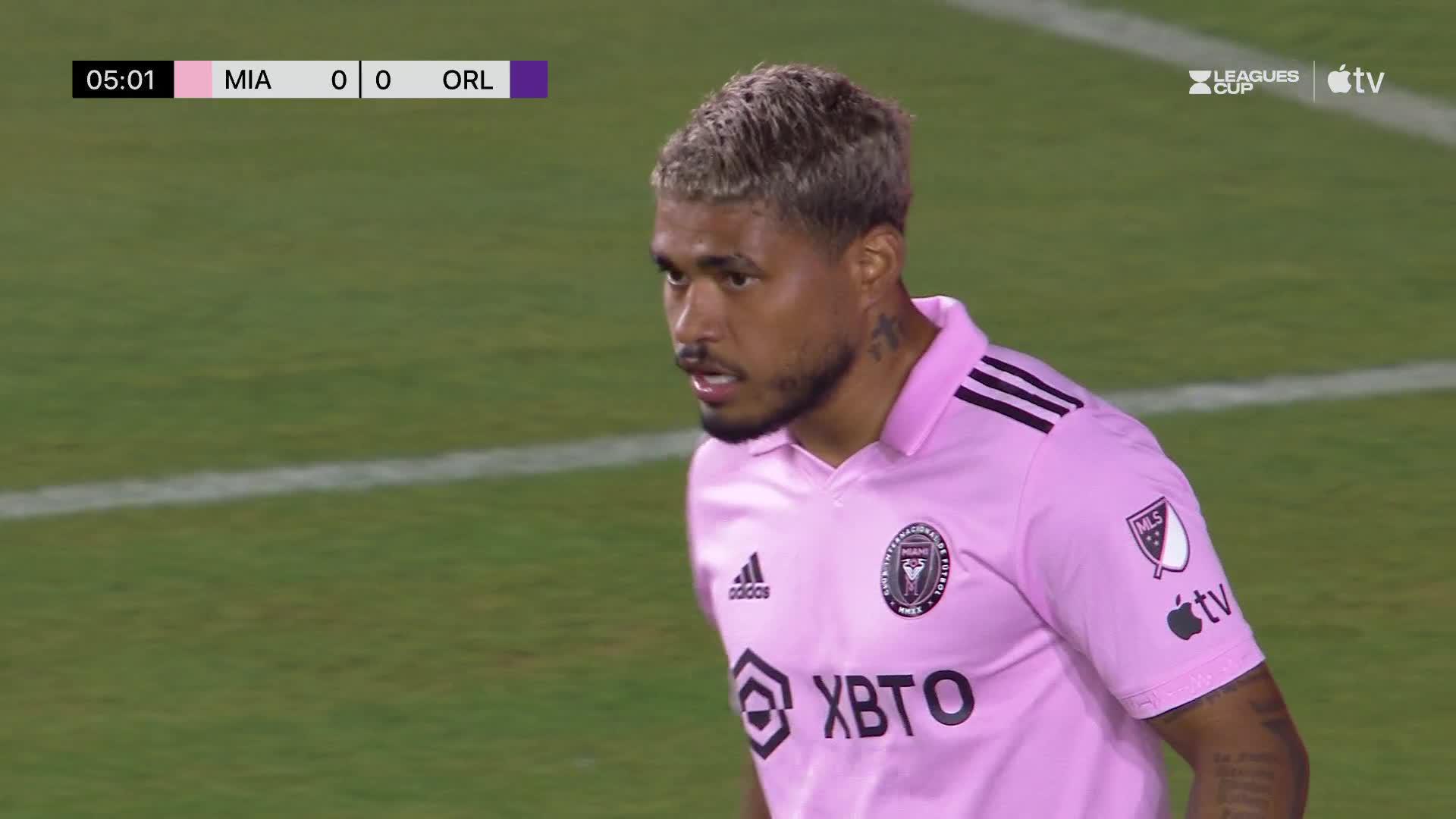 That man Messi 🔥Robert Taylor drops a dime to Messi for the #InterMiamiCF goal.”