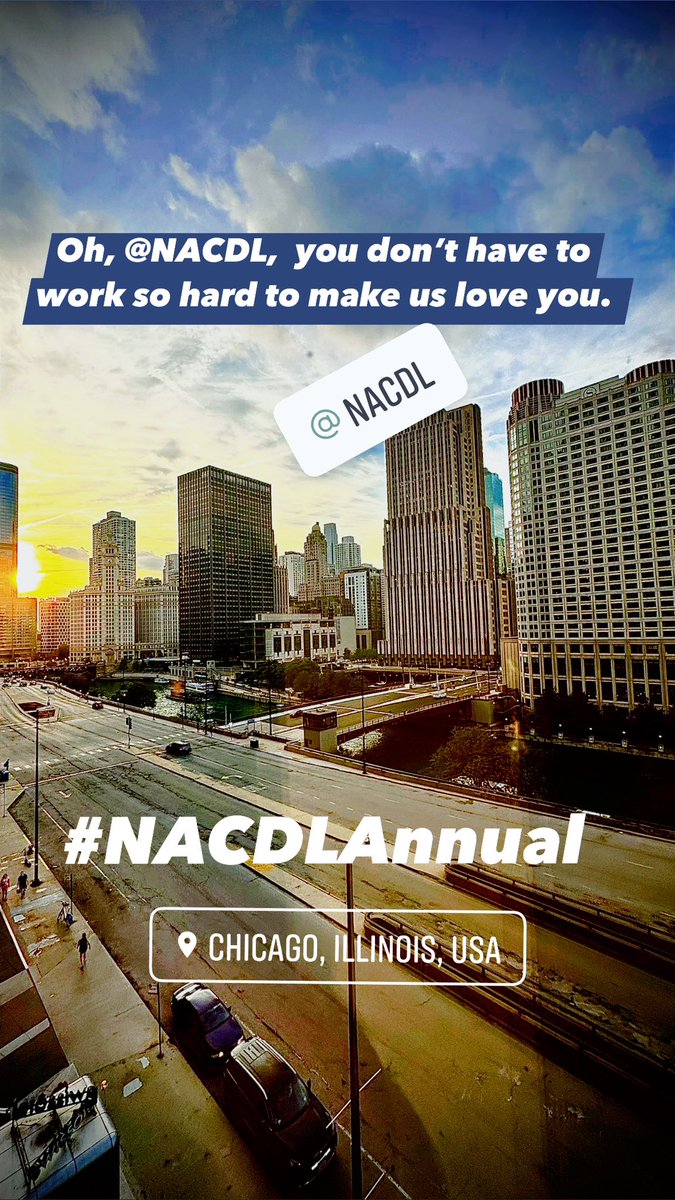 #NACDLAnnual <a href="/NACDL/">NACDL</a> You’re such an overachiever. 😍