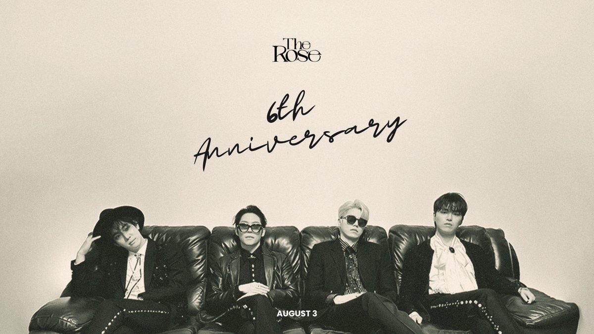 Happy 6th anniversary, Black Roses. Thank you for your continued support. We rose you.

#TheRose #더로즈