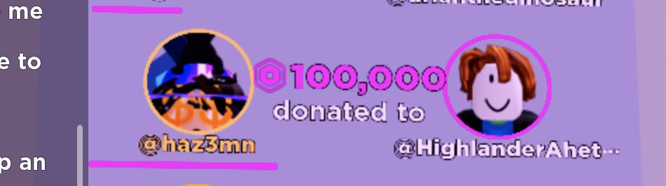 I JUST GOT DONATED 10,000 ROBUX - Roblox Pls Donate 