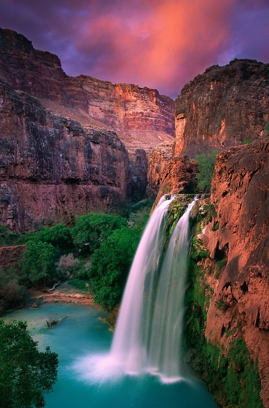 Havasu Falls, Grand Canyon, Arizona #HavasuFalls #GrandCanyon #Arizona nicolacox.com