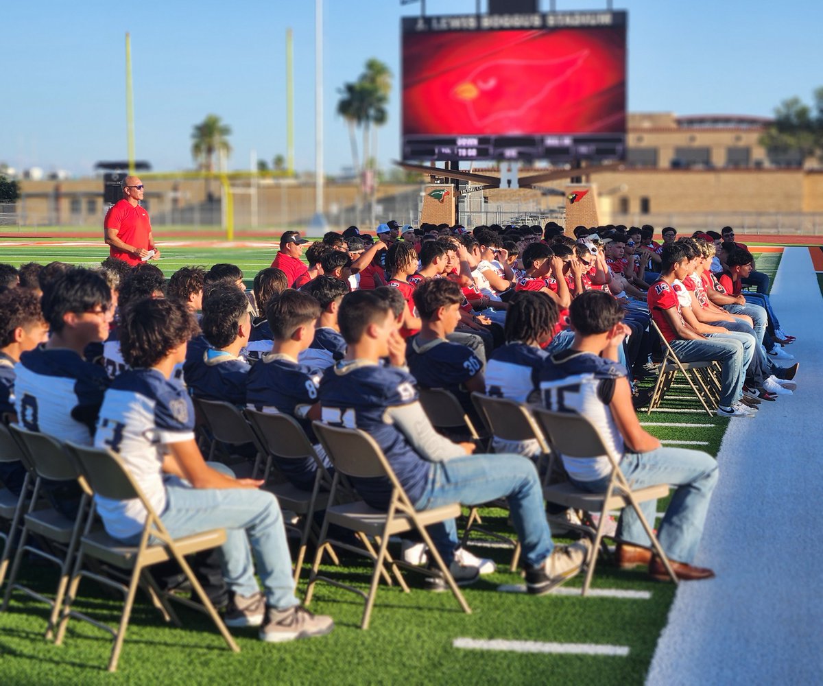 And it begins.... another year of Football!

God Bless all our RGV Teams! 🙏🏼❤️

Privileged to speak @ Meet the Cardinals! 🏈

Let's Grow! 💪🏼💯 <a href="/hcfb_official/">HCFB Official</a>