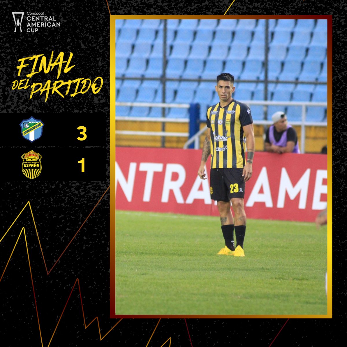 rcdespana's tweet photo. 𝗙𝗜𝗡𝗔𝗟 𝗗𝗘𝗟 𝗣𝗔𝗥𝗧𝗜𝗗𝗢⚽
 #CopaCentroamericana https://t.co/gT3ToVjBqm