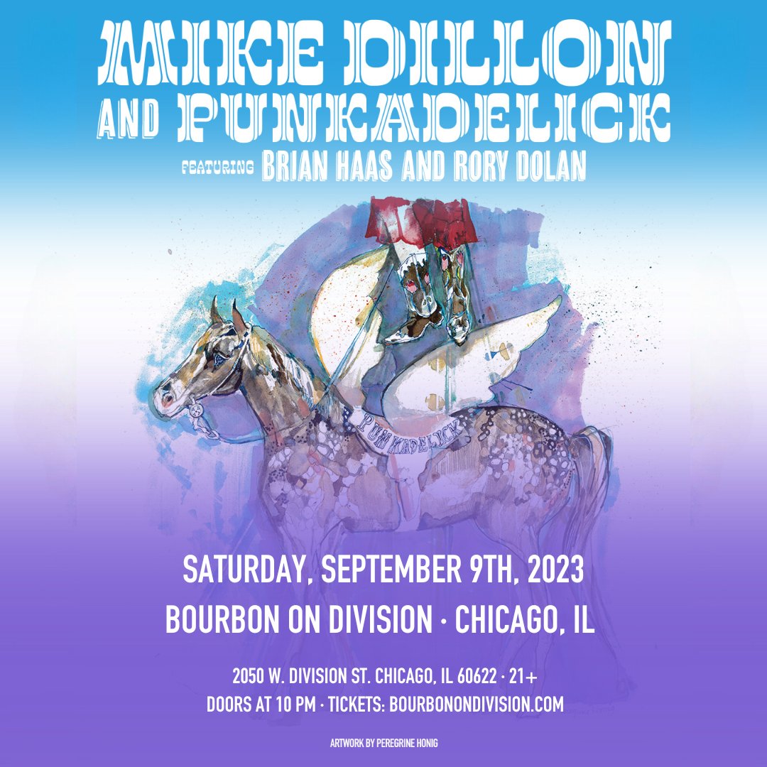 BourbonChicago's tweet photo. Punk Yeah!🤘@BoneloafMike, @BrianRoyHaas &amp; Rory Dolan will be rocking ’til the early morning on September 9th at Bourbon on Division! It’s going to be a one-of-a-kind Punkadelick night! 🙌

Doors @ 10 PM *Late Show*
🎟️on sale now: https://t.co/NJca8CHlGi https://t.co/uJmcPJaYBW