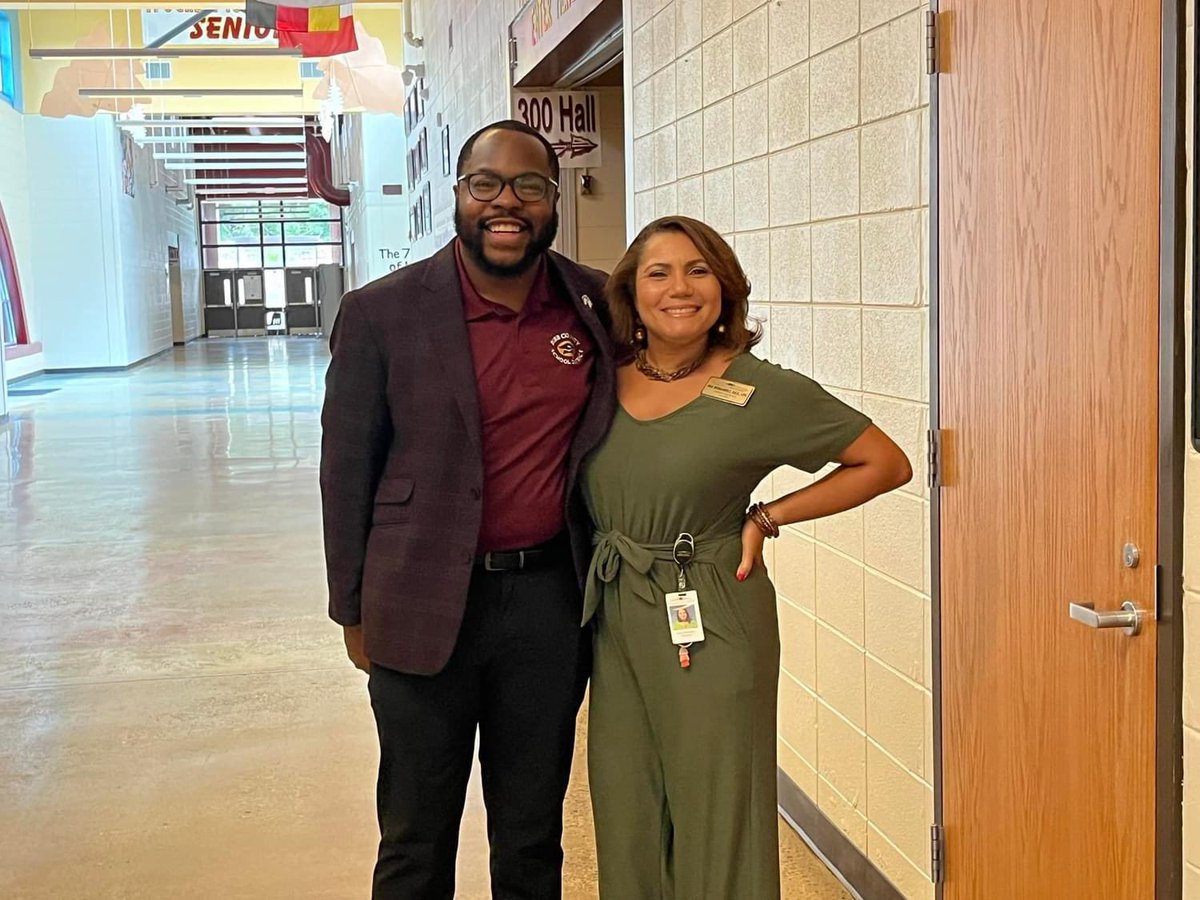 .@WHS_Seminoles, it was so good to be at home today and witness the great work underway to make this the best school year ever! @BibbSchools #Built4Bibb