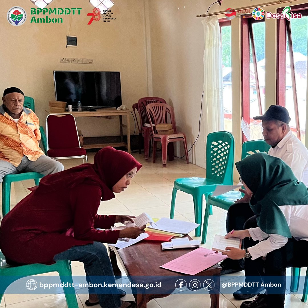 bppmd_ambon's tweet image. Halo #sobatdesa dan #basudara semua!
BPPMDDTT Ambon telah penjajakan pelatihan Pembangunan Partisipatif Angkatan I di Kec. Leihitu Barat, Kab. Maluku Tengah, Prov. Maluku pada tanggal 1 Agustus 2023. 

#KPMD #DesaBisa
#MulaiDariDesa
#BPPMDTTAmbon
#BPSDMBisa
#KementerianDesaPDTT