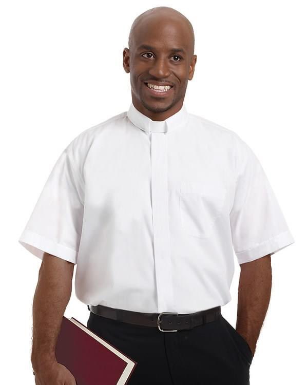 Cokesbury's tweet photo. Take advantage of this not-to-be-missed special sale! Save 50% on select Murphy clergy shirts and blouses. Go ahead and fill up that closet. 🤩 https://t.co/2bAQhL3eRe https://t.co/3SqtRiBGzc