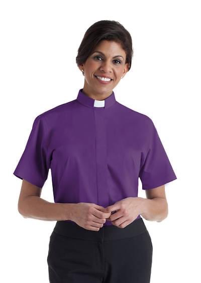 Cokesbury's tweet photo. Take advantage of this not-to-be-missed special sale! Save 50% on select Murphy clergy shirts and blouses. Go ahead and fill up that closet. 🤩 https://t.co/2bAQhL3eRe https://t.co/3SqtRiBGzc