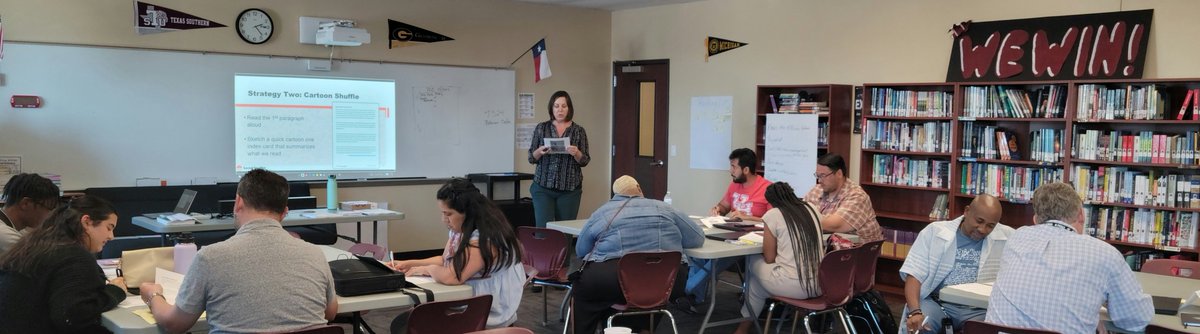 montra_rogers's tweet image. @SocialStudiesSS
Partnerships and  Instruction Team is working with IL Texas Charter Schools to help striving readers grapple with primary sources. Want to know more about the three strategies highlighted?
#ActiveClassroom 
#Partnerships #PartnerWithAPurpose