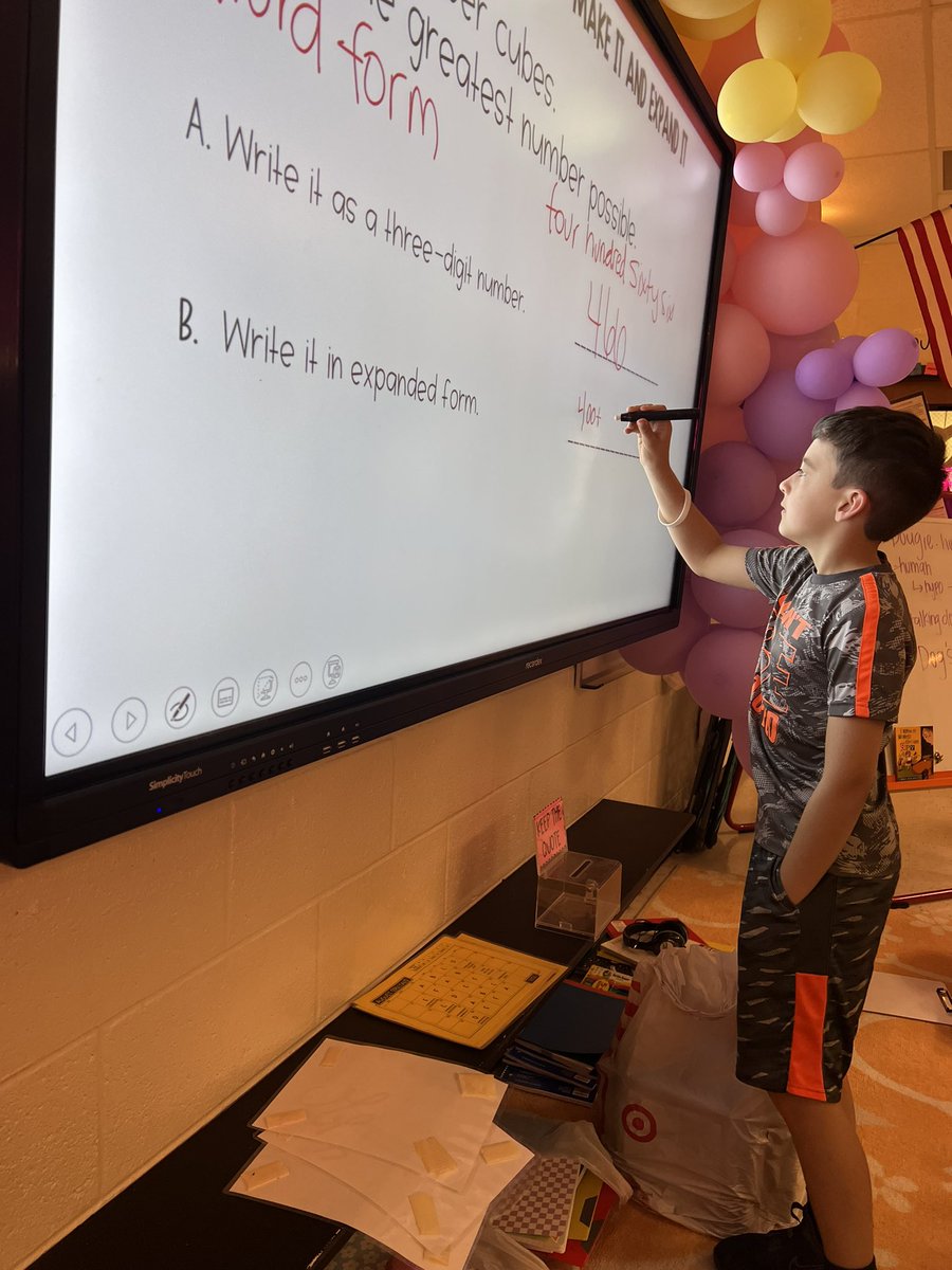 MrsHemphill304's tweet image. Today these @Kempcougars dove deep into establishing a deeper understanding of place value to the thousands! #LearnLeadExcel #day2