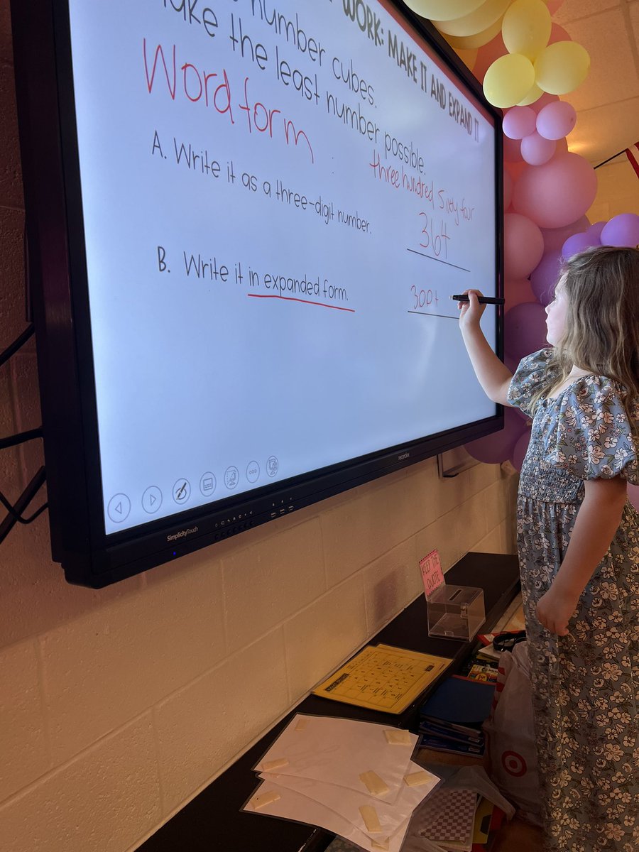MrsHemphill304's tweet image. Today these @Kempcougars dove deep into establishing a deeper understanding of place value to the thousands! #LearnLeadExcel #day2