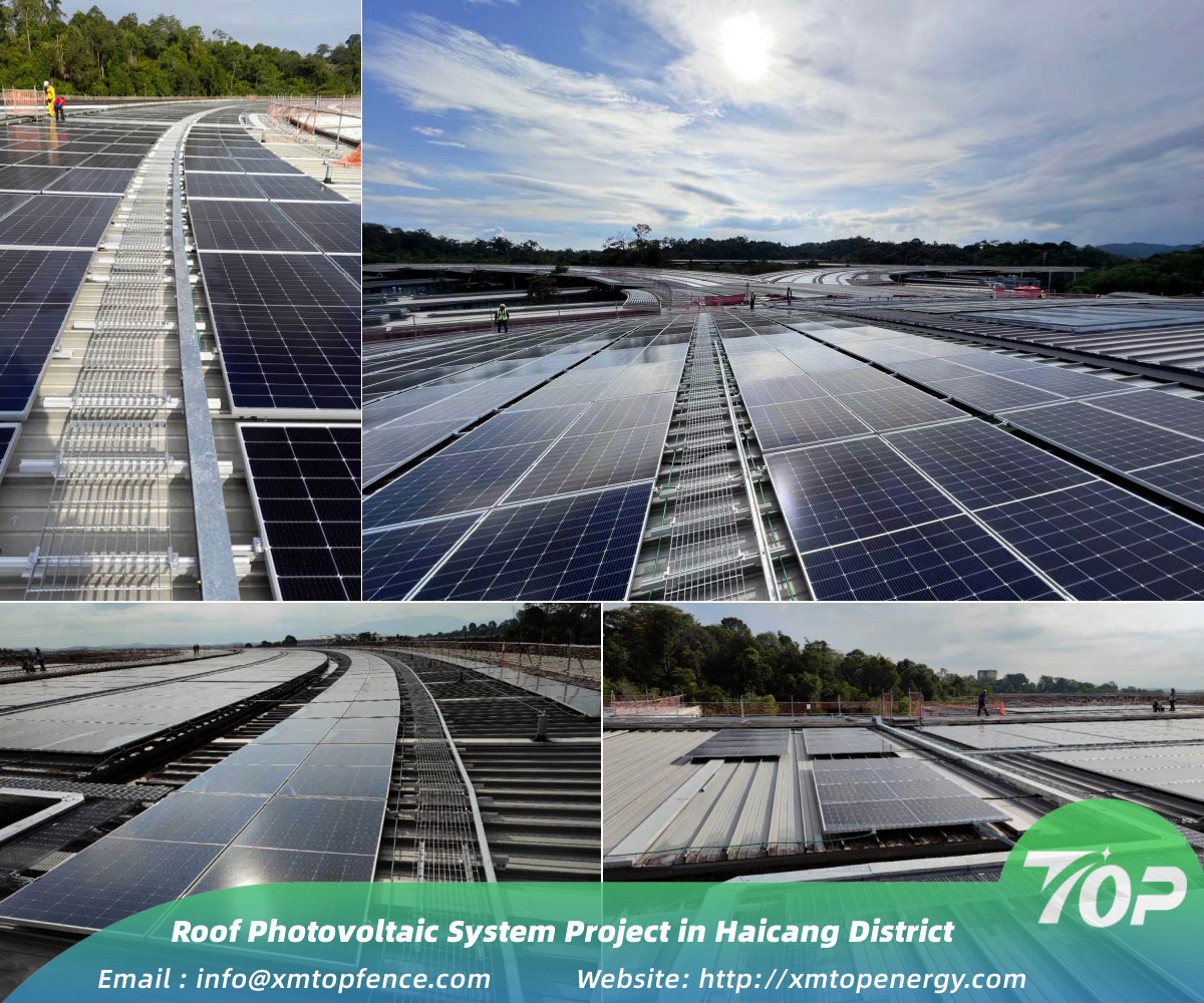 LIJUANYU4's tweet image. 🌟 Roof Photovoltaic System Project in Haicang District 
📡 Recently, we installed a rooftop photovoltaic system project in Haicang District. Let's take a look at the effect after installation! 
 📬 Email : info@xmtopfence.com
 🌐 Website: xmtopenergy.com
#solarroofmount