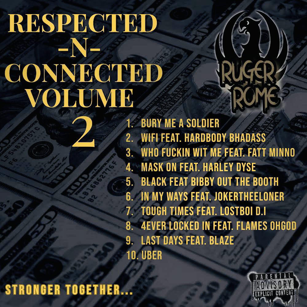 RugerRome_DTR's tweet photo. New Album Out Now🔥🔥🔥
Respected N Connected volume 2
Available on all major platforms
#rugerrome #weareDTR
#respectednconnected
#newmusic #hiphop #Pittsburghmusic https://t.co/K8LbkNZex0