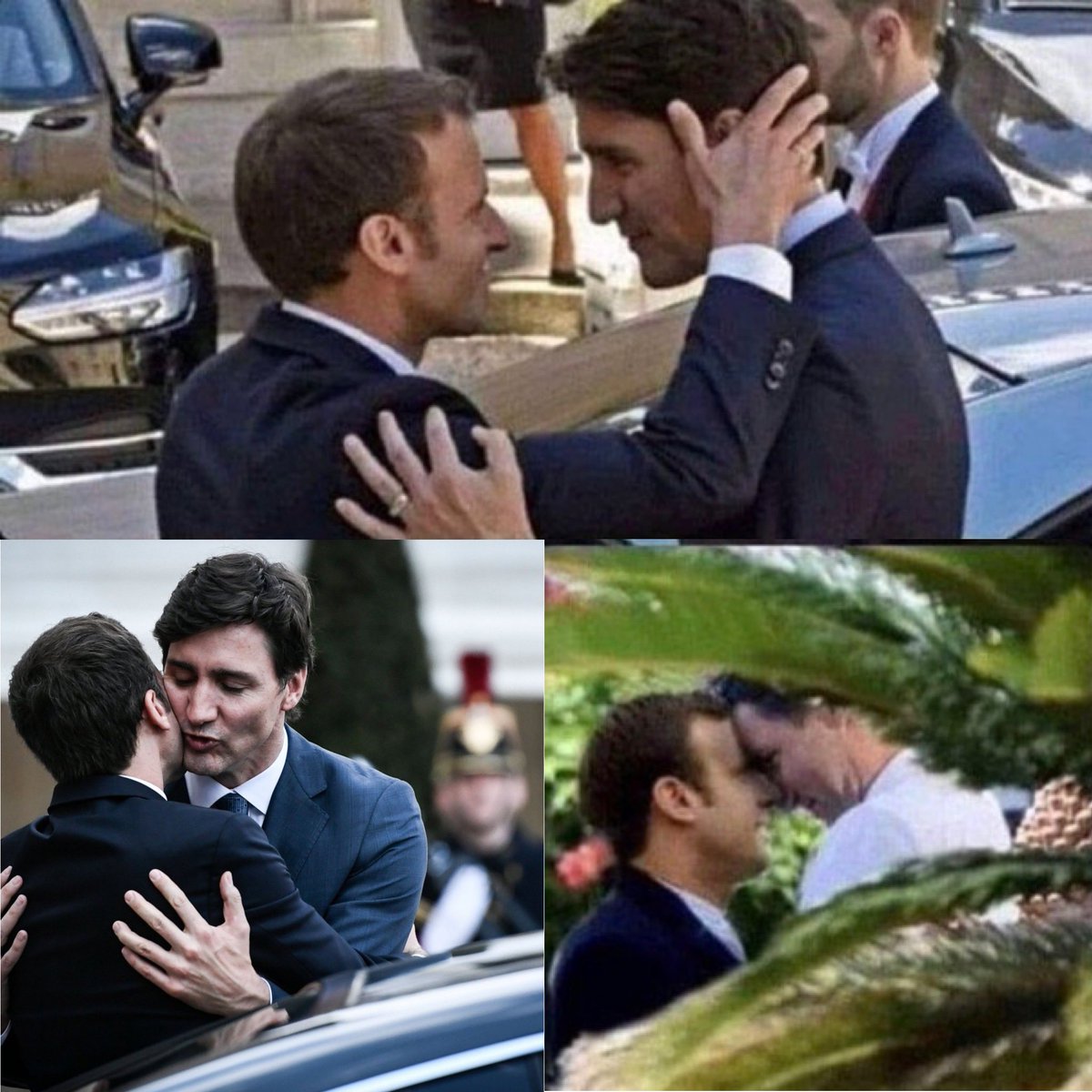 Rumors Are Circulating That Justin Trudeau (The Dictator of Canada) and Emmanuel Macron (The Dictator of France) Had an Affair Together 🚨