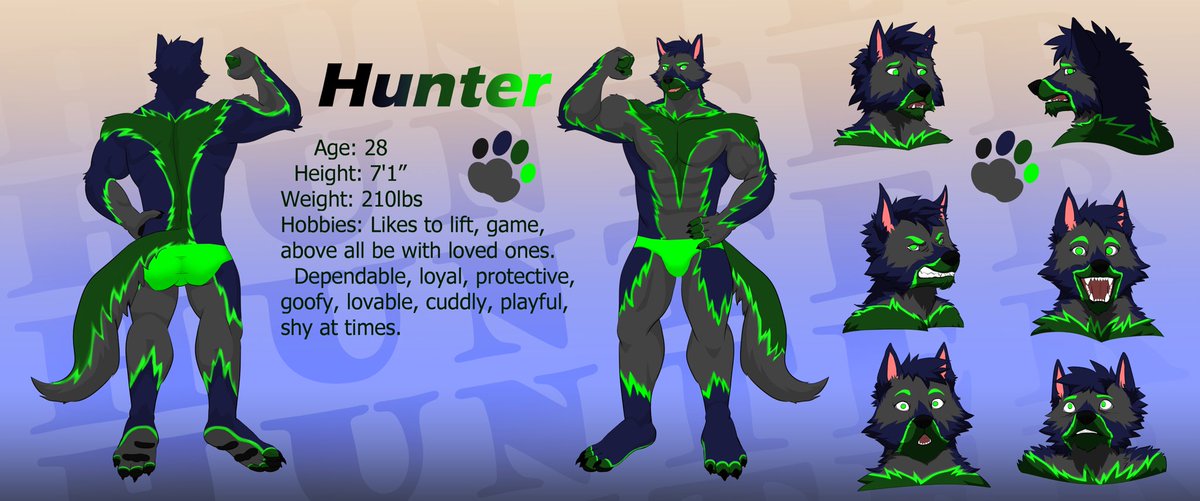 Beta_Pup_Hunter's tweet photo. I’m supper excited to start making my sona come to life.! I couldn’t be more happy to see this coming together. Thank you so much @alionkenn  for working with me and doing such an amazing job!!!!  I can’t wait to see what’s next! https://t.co/sabPaBplre