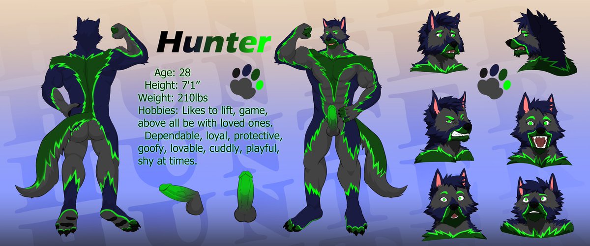 Beta_Pup_Hunter's tweet photo. I’m supper excited to start making my sona come to life.! I couldn’t be more happy to see this coming together. Thank you so much @alionkenn  for working with me and doing such an amazing job!!!!  I can’t wait to see what’s next! https://t.co/sabPaBplre