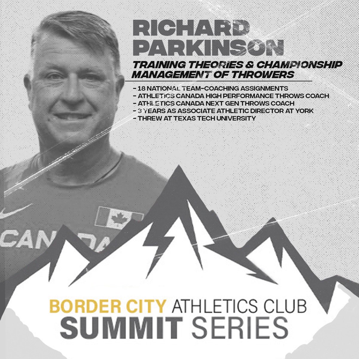 @ThrowsParkinson :Training Theories &Championship Management Of Throwers. Richard has coached at: 4 World Championships, 2 PanAmGames, 2016+2020 @Olympics , & the 2018+2022 Commonwealth Games. In 2022, he led @MittonSarah in setting a new 🇨🇦 Record (20.33m) & 4th @WCHoregon22.
