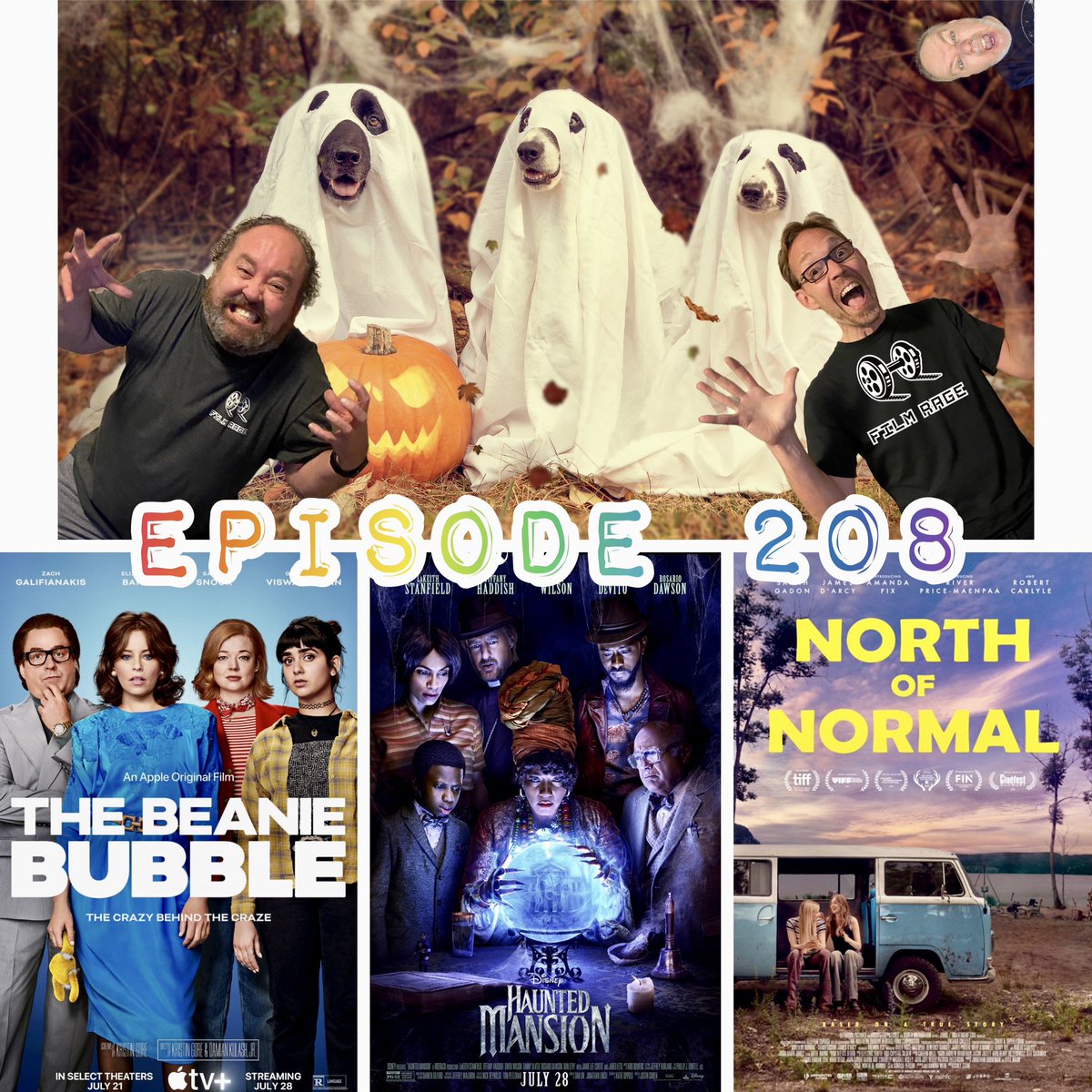 Ep 208 is #streaming  #podcast

This week
#hauntedmansion #thebeaniebubble #northofnormal #thespitfiregrill #ellenburstyn #willpatton 

😍👇
buymeacoffee.com/Filmrageyyc

🤬 👇
 filmrageyyc.com 

Sponsor @CMCinemas 

👇 @Podbreed 
podbreed.com

#FilmTwitter