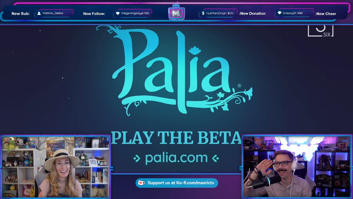 Had a BLAST getting to play, stream and show the #Palia Closed Beta to our Twitch community today! We had to cut the Stream short because of the Hot Fix, but that's what Betas are for! Cheering on the devs over at <a href="/Singularity6/">Singularity 6</a>! You guys are awesome!

<a href="/playPalia/">Palia</a> #CozyMMO