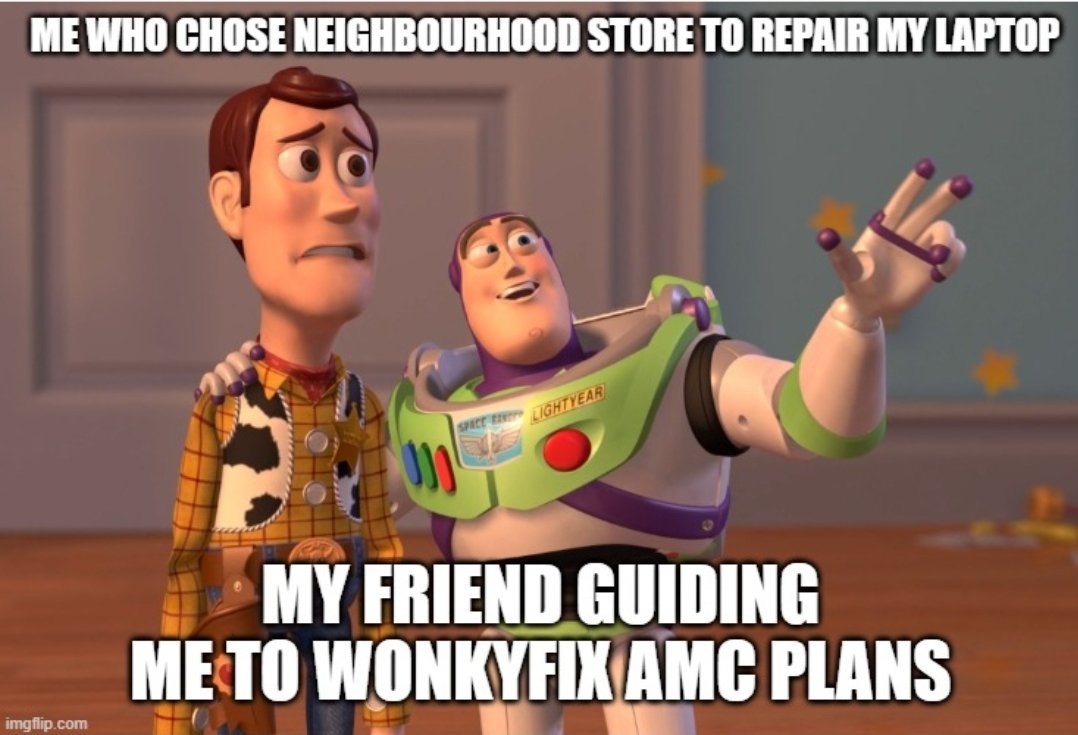 GreencoirT's tweet image. Accelerating Tech with confidence!

We provide Best &amp;amp; Affordable AMC plans

WonkyFix is a one Stop Solution for all your IT needs. 
For all your PC related issues register on our website wonkyfix.com 

#pcrepairservice #Softwareinstallations  #Partsreplacement #AMC