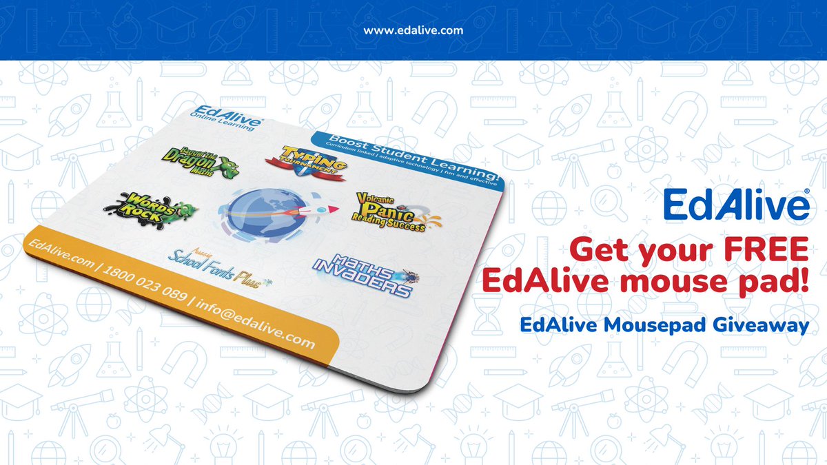 EdAlive's tweet photo. Get your FREE MOUSEPAD NOW! 

HOW? Learn more: https://t.co/8RcNqF1yq1 https://t.co/WwpSanZo23