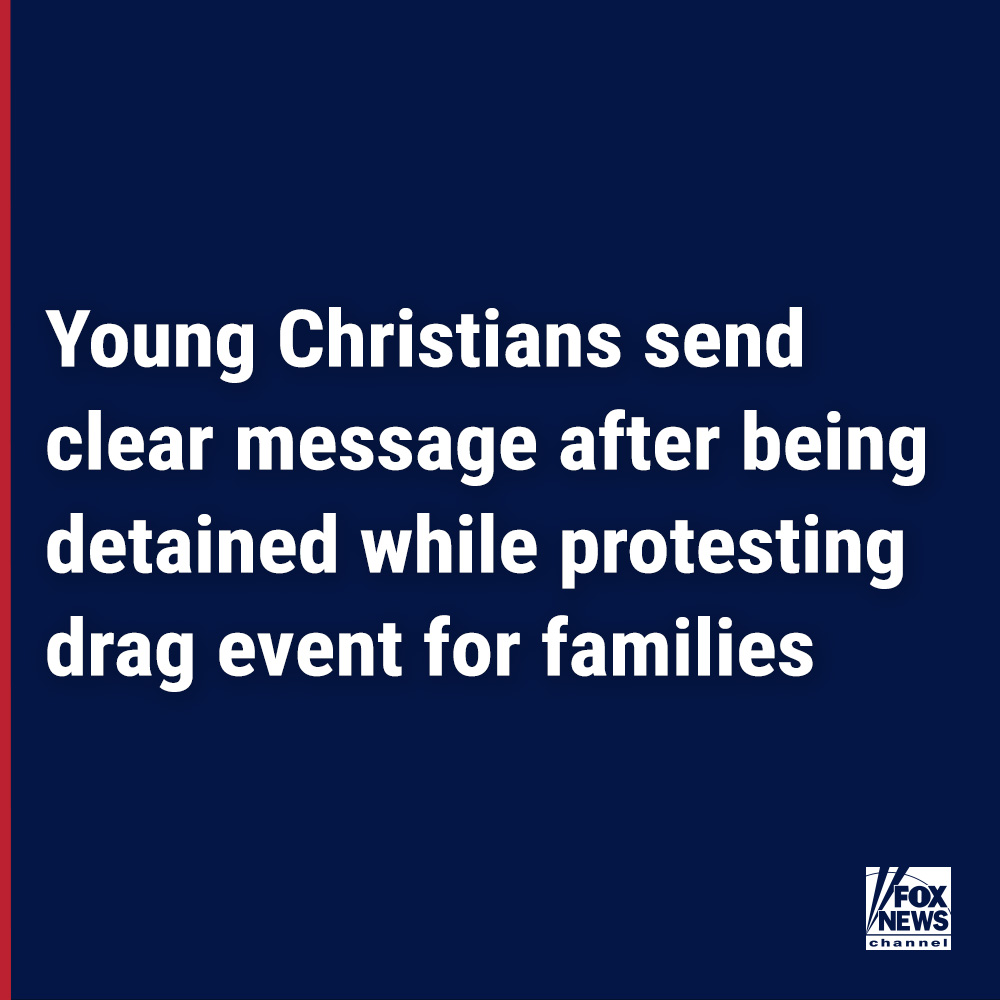 FoxNews's tweet photo. WON'T BE SILENCED: The Christian protester was reading from the Bible when officers surrounded him, grabbed his microphone and put him in handcuffs. Watch the viral video: https://t.co/kVr2gBBFkn https://t.co/M073nmPLLB