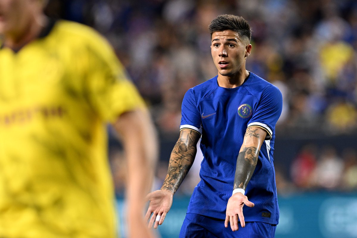 standardsport's tweet image. FT: Chelsea 1-1 Borussia Dortmund 

Mason Burstow strikes late to ensure Mauricio Pochettino ends first pre-season as Chelsea manager unbeaten. 

LIVE: bit.ly/cfcbvb0208

#CHEBVB