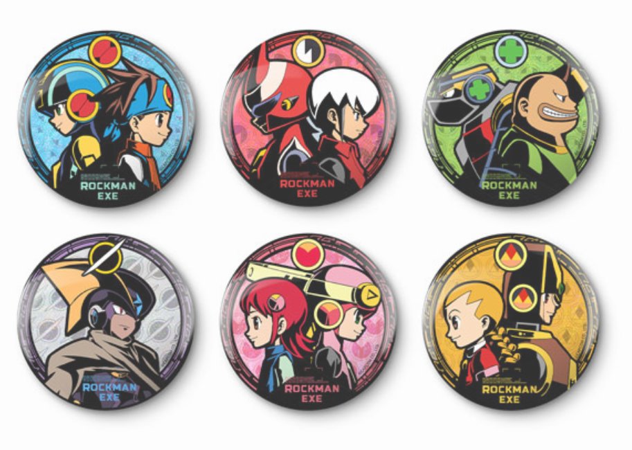 「New Mega Man Battle Network Goods From F」|Brianのイラスト