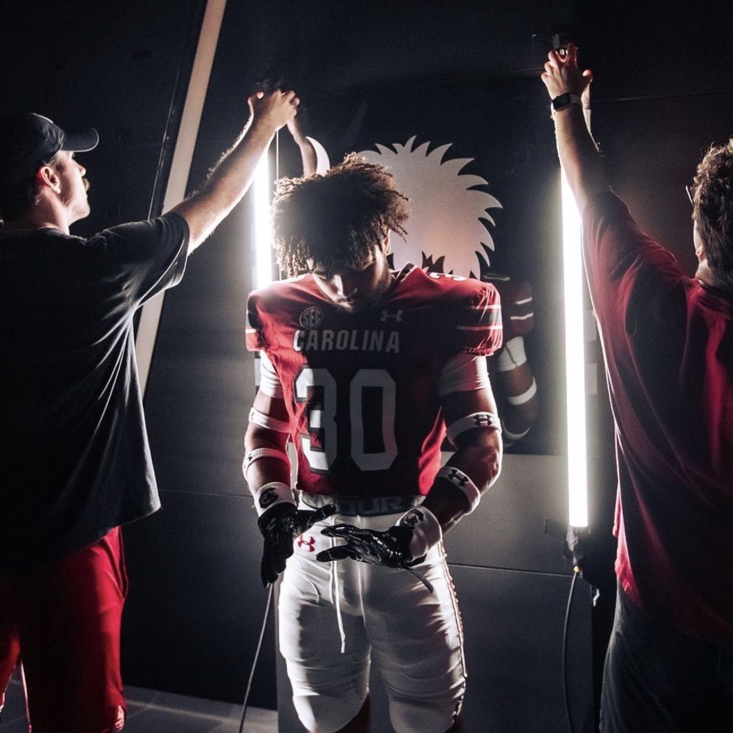 RivalsGamecock's tweet photo. Day 30: T-MINUS ONE MONTH UNTIL THE BATTLE FOR THE BEST CAROLINA feat. @GamecockFB DB #30 Jace Blackshear @BlackshearJace #countdowntofootball #gamecocks #battleofthecarolinas https://t.co/Gh8ro1Aljl