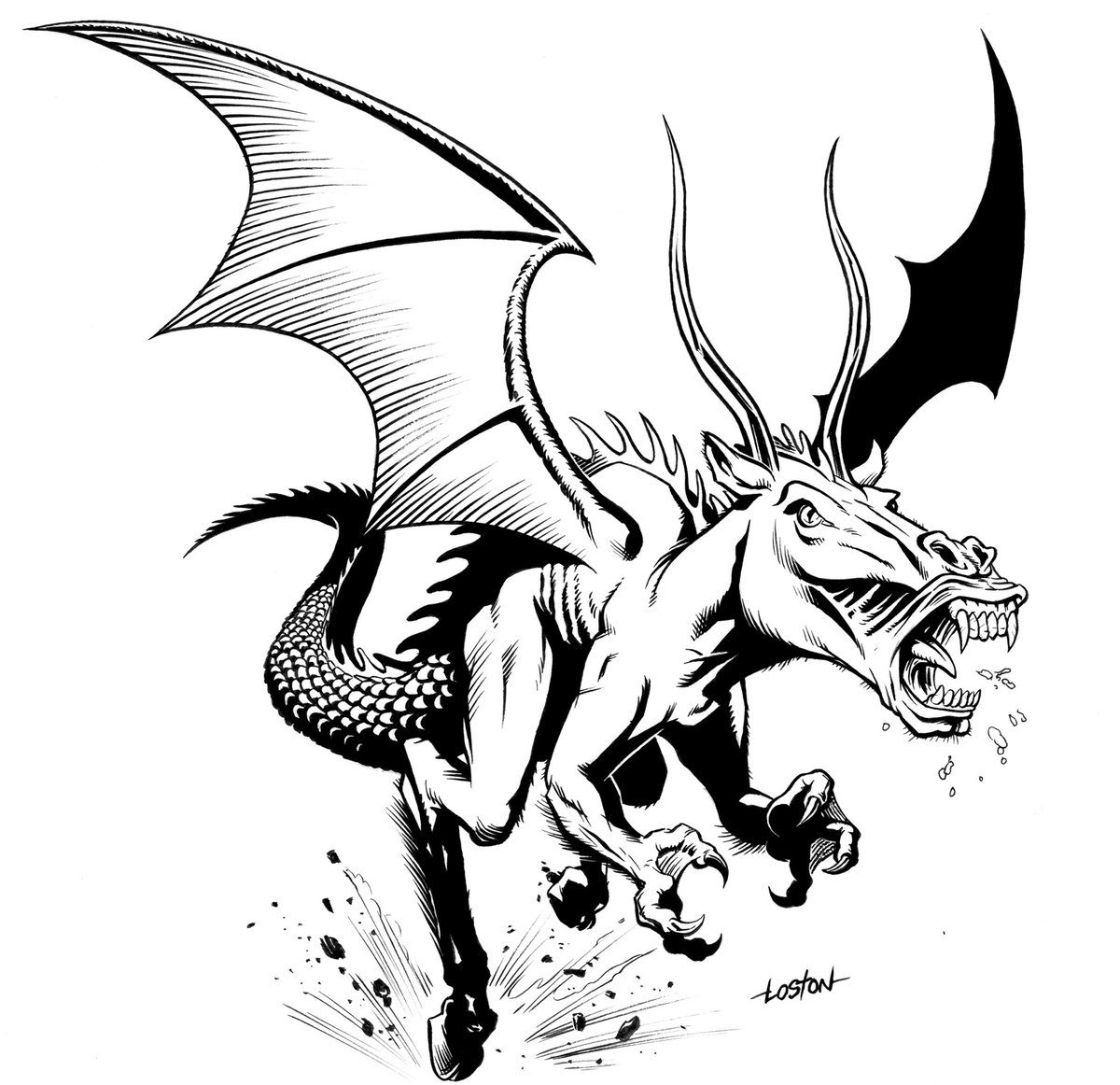 Loston_Wallace's tweet photo. #TheJerseyDevil #WeirdNJ #Cryptid #Monster #LeedsDevil #NewJerseyPineBarrens
The Jersey Devil. https://t.co/BKHhlbjnnr