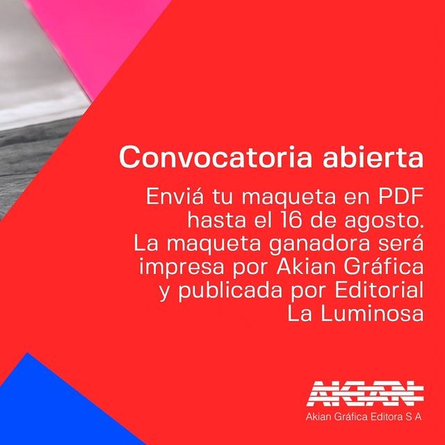 hipermedula's tweet photo. Premio Publicación Latinoamericano 2023. FELIFA y La Luminosa convocan al Premio Publicación Latinoamericano. Presentá tu maqueta en PDF hasta hasta el 16 de agosto 2023. #PremioPublicacion #fotolibro #libroarte #premiolatinoamericano https://t.co/07lVm9JQK0 https://t.co/OyStWiy52D