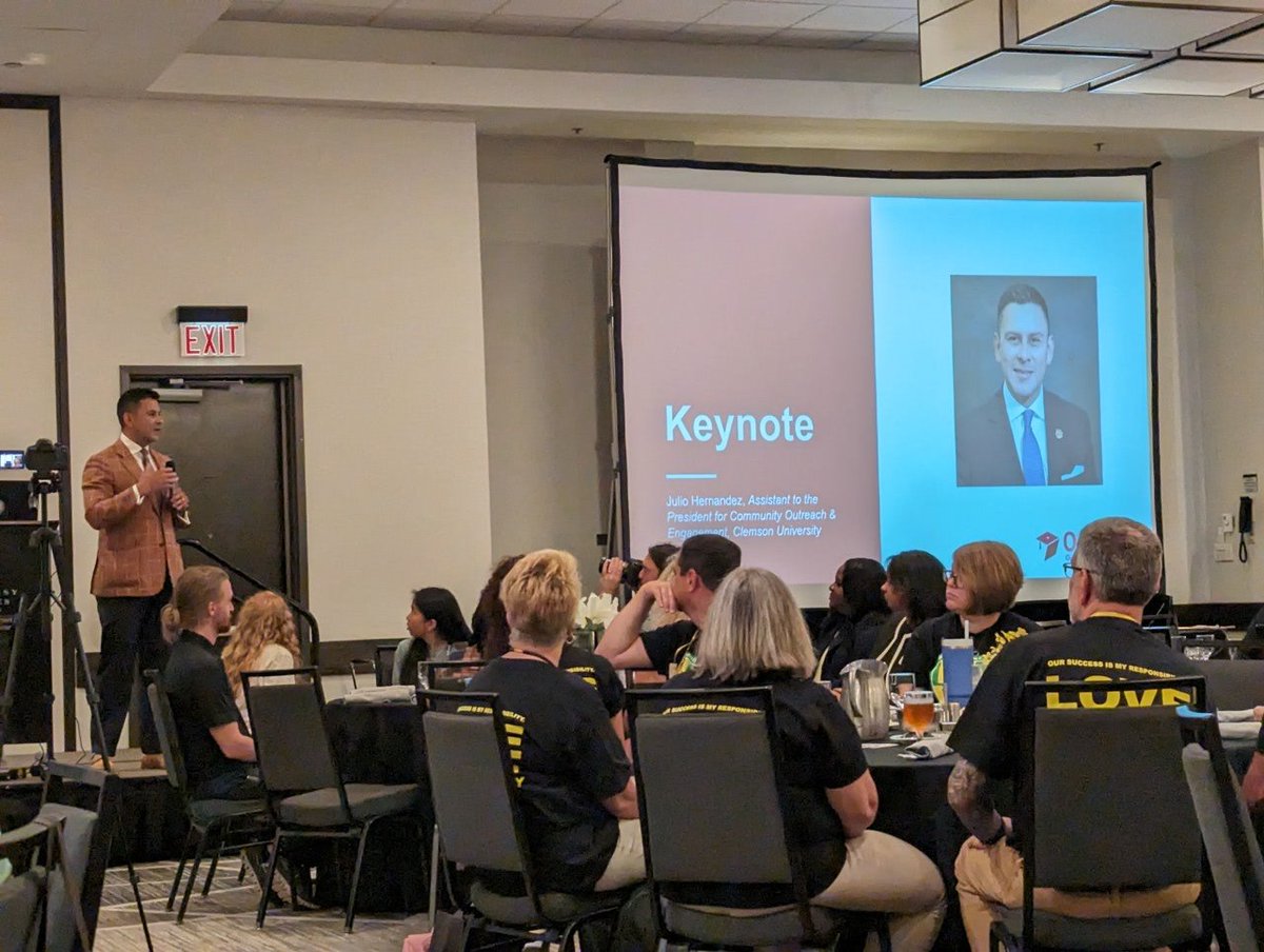 Andinolnnovates's tweet photo. #OTGSummit2023 was a great way to start off the SY. I've worked with @ontrackgvl serving in their partner schools &amp; summer programming, but they are constantly growing to meet the needs of our community. I learned so much more about their work in #YeahTHATGreenville! https://t.co/VcGI8bXZQW