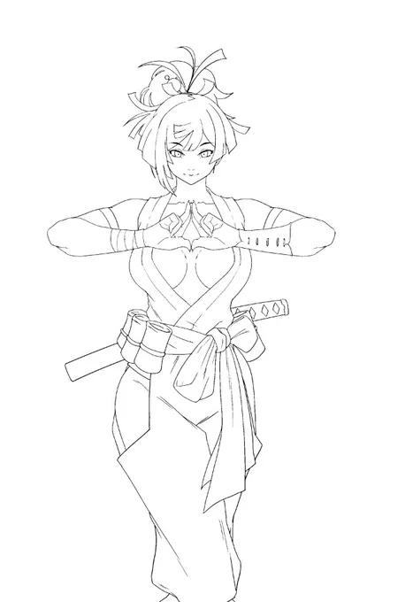 streamed a bit on pixiv. it's been a while