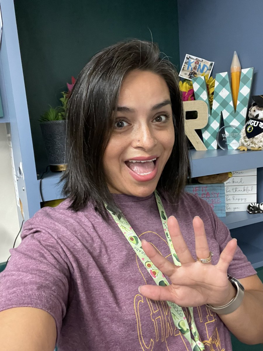 Sra_Wade's tweet photo. Back to the grind for me! Year 5 already and I can’t wait to collaborate with my new IC team and Dual Language team!
#wadeback2school23 #srawadeIC https://t.co/Ya5VN9GEKd