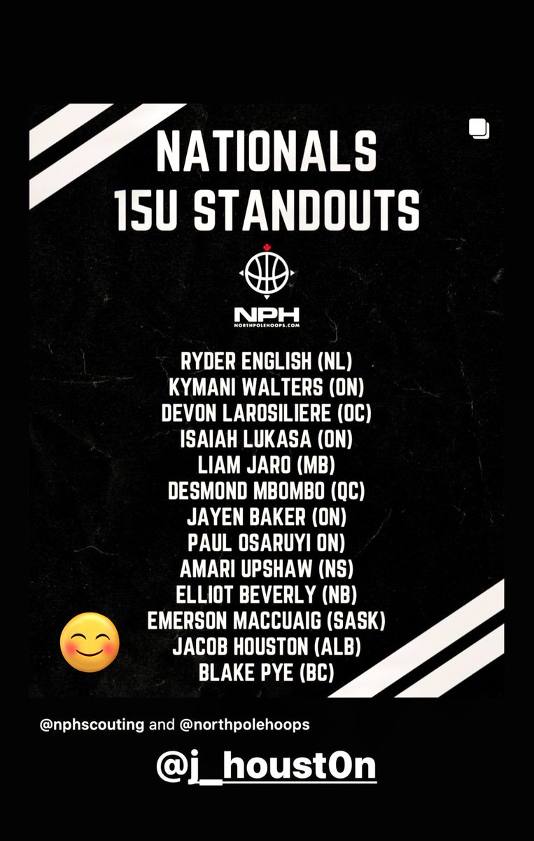 My boy continues to work hard! #nationalstandout 🙌