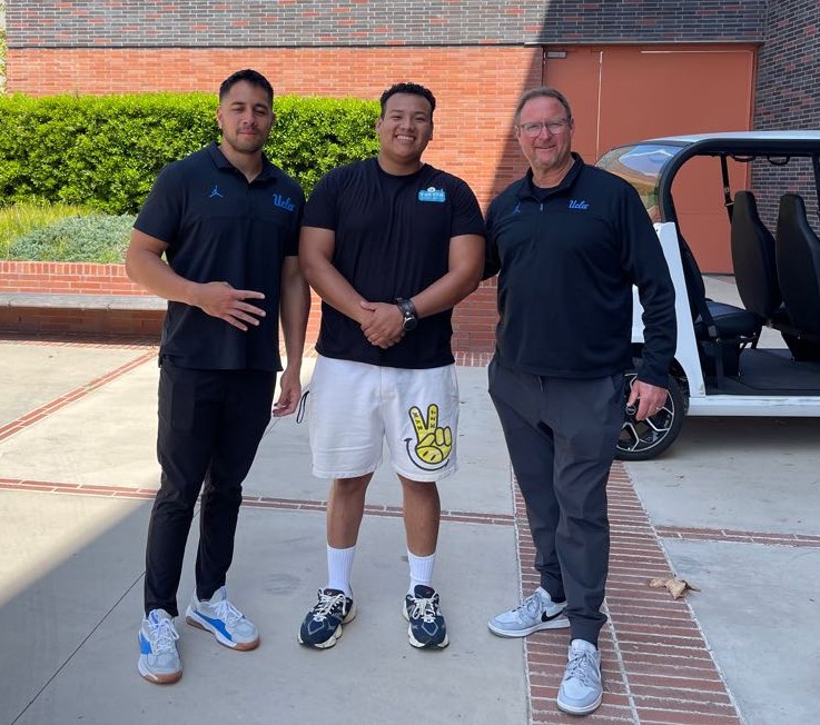 Coach_Berna's tweet photo. Congratulations to Offensive Lineman Devin Delgado for committing to UCLA 💪🏈 We are very proud of you and good luck in camp!! Thank you for everything Dev ❤️🙏 #WinTheDay #FalconFamily #CultureOverScheme #GoBruins https://t.co/W8kTMgUHGn