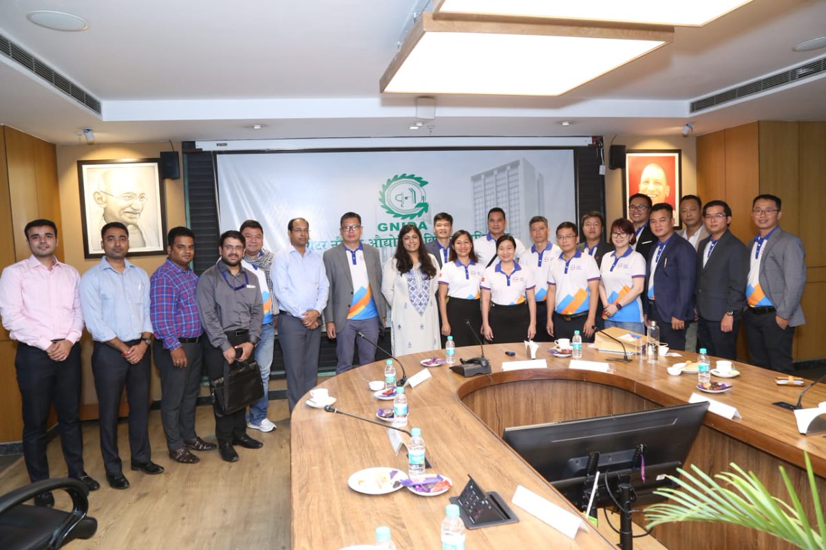 iitgnl's tweet photo. A delegation from Vietnam visited @iitgnl to explore investment opportunities in IITGN, MMLH and MMTH projects. They also visted Integrated Industrial Township @OfficialGNIDA and experienced its plug-n-play infrastructure.

@UPGovt @DPIITGoI @nicdc01 @_InvestUP @CEO_NICDC https://t.co/oY9lBSVJWo