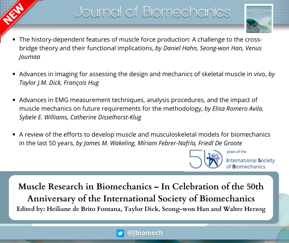 Journal of Biomechanics tweet media