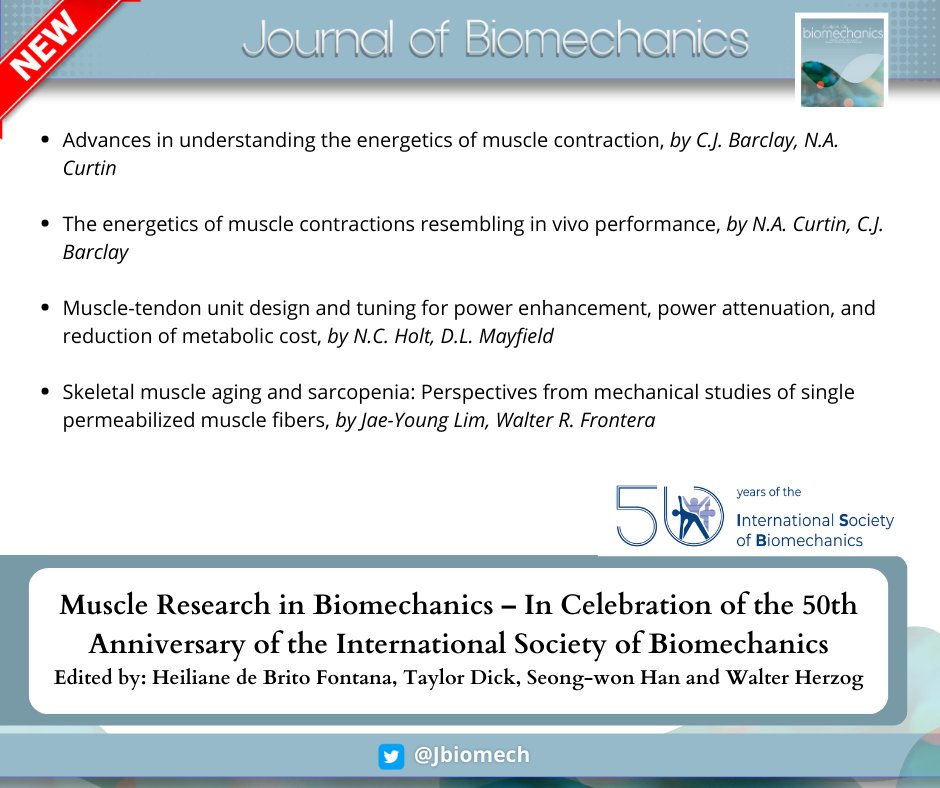 Journal of Biomechanics tweet media