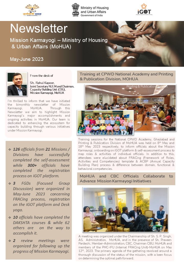 karmayogimohua's tweet photo. Through a robust #digitalenvironment, #MissionKarmayogi, a National Programme for Civil Services Capacity Building (NPCSCB) initiative that was started on September 2, 2020, encourages #citizencentred governance in India. https://t.co/5CPuEXKj5V