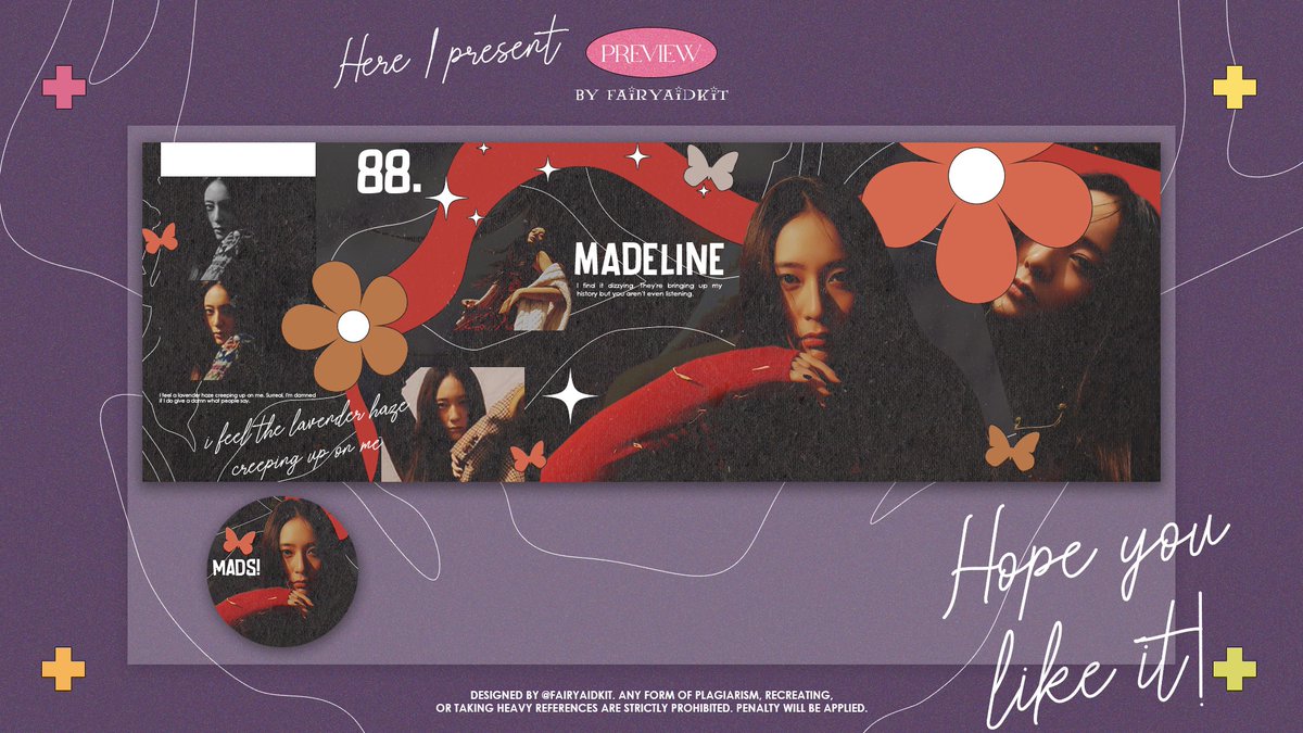 ℳ𝑜𝑛𝑟𝑜𝑒. 

Shooo happy aku bisa dapatin ready stock ini dari <a href="/FairyAidKit/">Fawn</a>! 🥹💖 Waktu itu aku dibeliin layout ready stock ini sama <a href="/nathnielv/">Nate.</a>! Seneng banget hihi. Makaci Nate &amp; Kak Fawn!