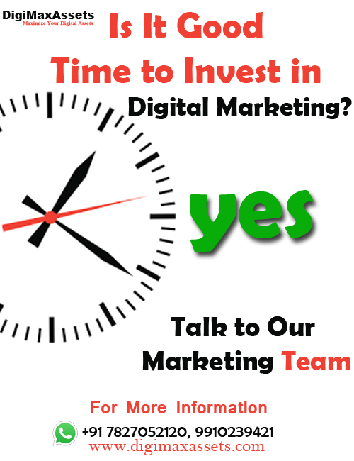 DigiMaxAssets's tweet photo. Should You Invest in 𝐃𝐢𝐠𝐢𝐭𝐚𝐥 𝐌𝐚𝐫𝐤𝐞𝐭𝐢𝐧𝐠 𝐢𝐧 𝟐𝟎𝟐𝟑?

Digital marketing presents an excellent opportunity for businesses to amplify their brand presence online. Get it on Top With Us +91 7827052120, 9910239421 🌐 https://t.co/CeZKZRwPwj

#digitalmarketing #seo https://t.co/6DXFQEWXdA