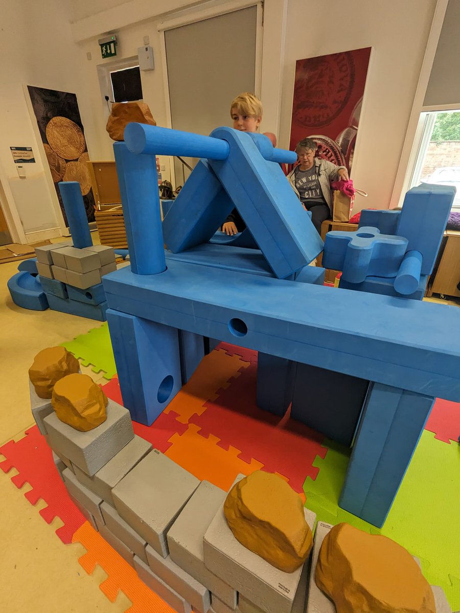We're ready for Playhem again today! Come and join in the fun 😀
Free entry for @NSDCouncil residents
@kidsinmuseums @newarkcreatesuk @NewarkSherwood