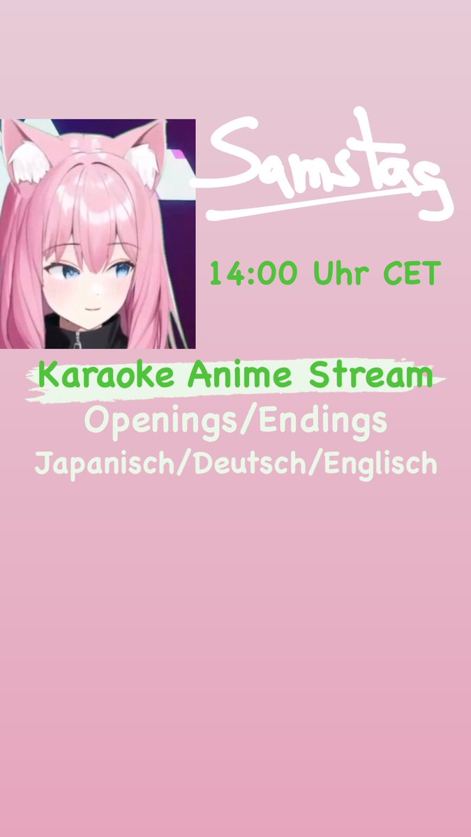 Limettoni's tweet photo. In den Kommentaren könnt ihr eure Song Wünsche schreiben ⬇️

Den Stream gibt es dann am Samstag hier: 
https://t.co/trStbNmQU0

#Werbung #VTuber #karaoke https://t.co/dEnjA5fgqG