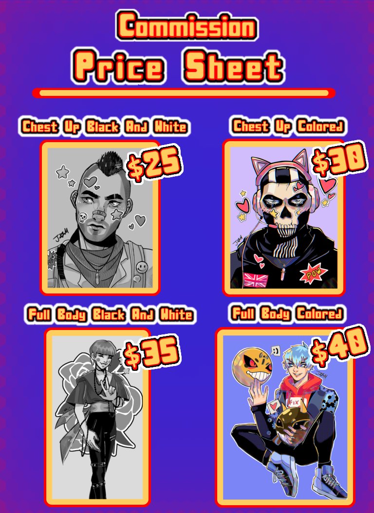 Jam_Star135's tweet photo. 🎉I'm officially opening my commissions!!!🎉 life's a bit crazy rn so anything helps. If you are interested or have any further questions about the commission dm me. :) #art #fanart #digitalart #commissionsopen #artcommissions https://t.co/Ra6DPDQ44i